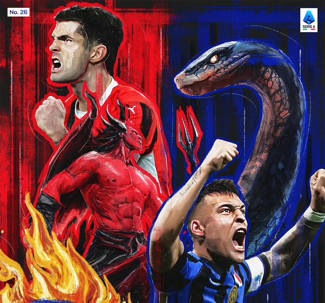 米兰德比胜负难分，双方势均力敌的简单介绍