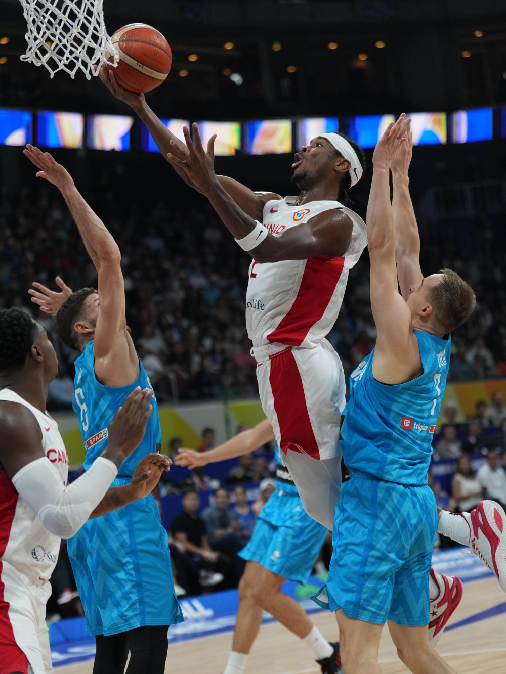 -加拿大队在比赛中取得令人印象深刻的胜利